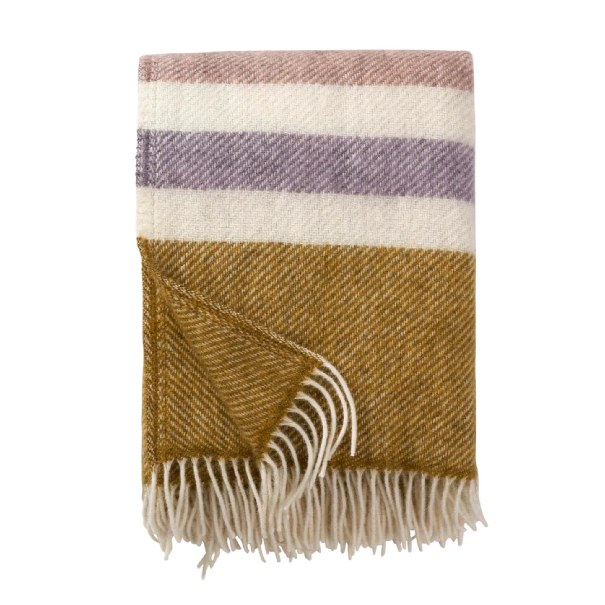 Klippan NZ Wool Blanket | Gotland | Pastel Stripe