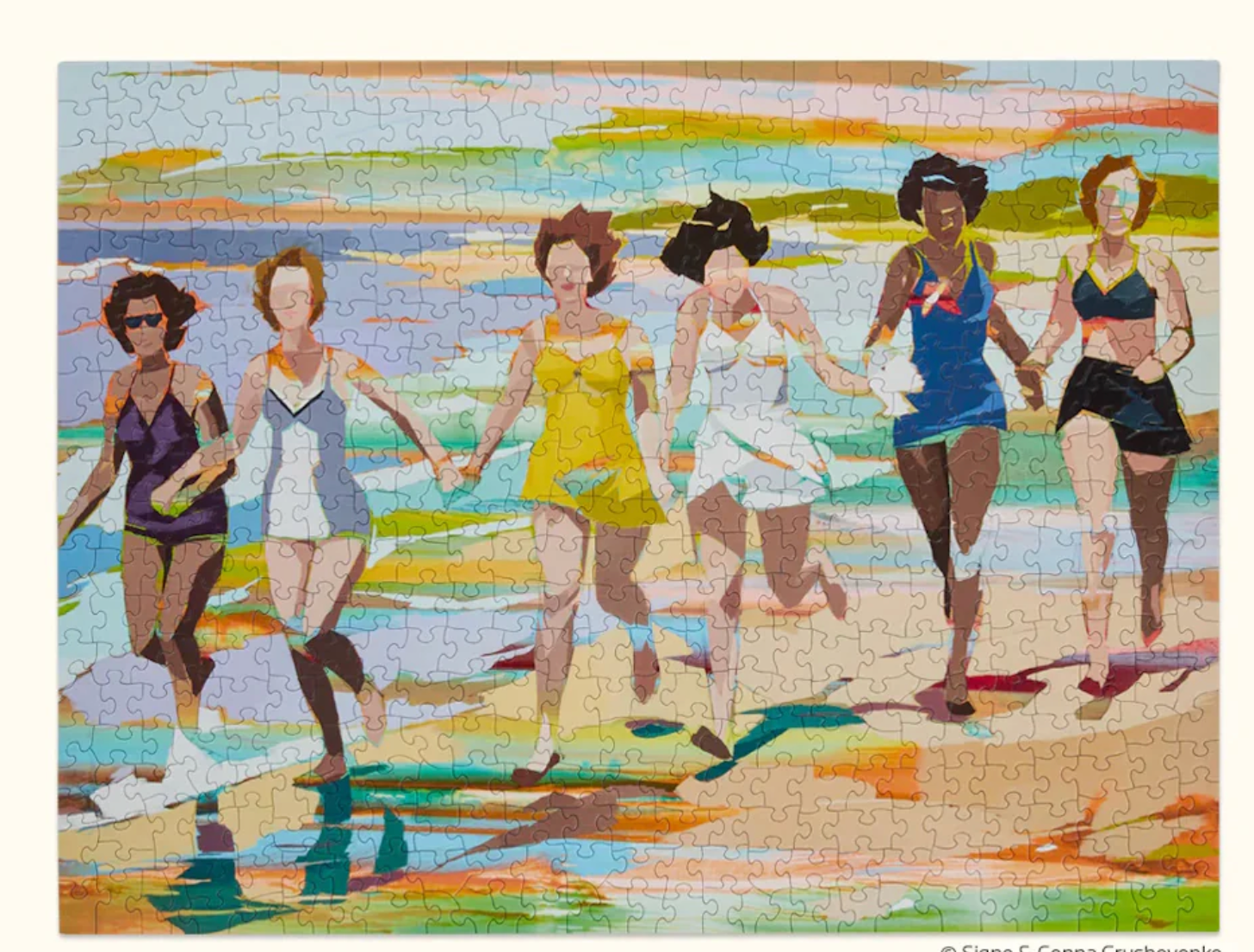 Puzzle | Sunset Swim (500 Pieces)