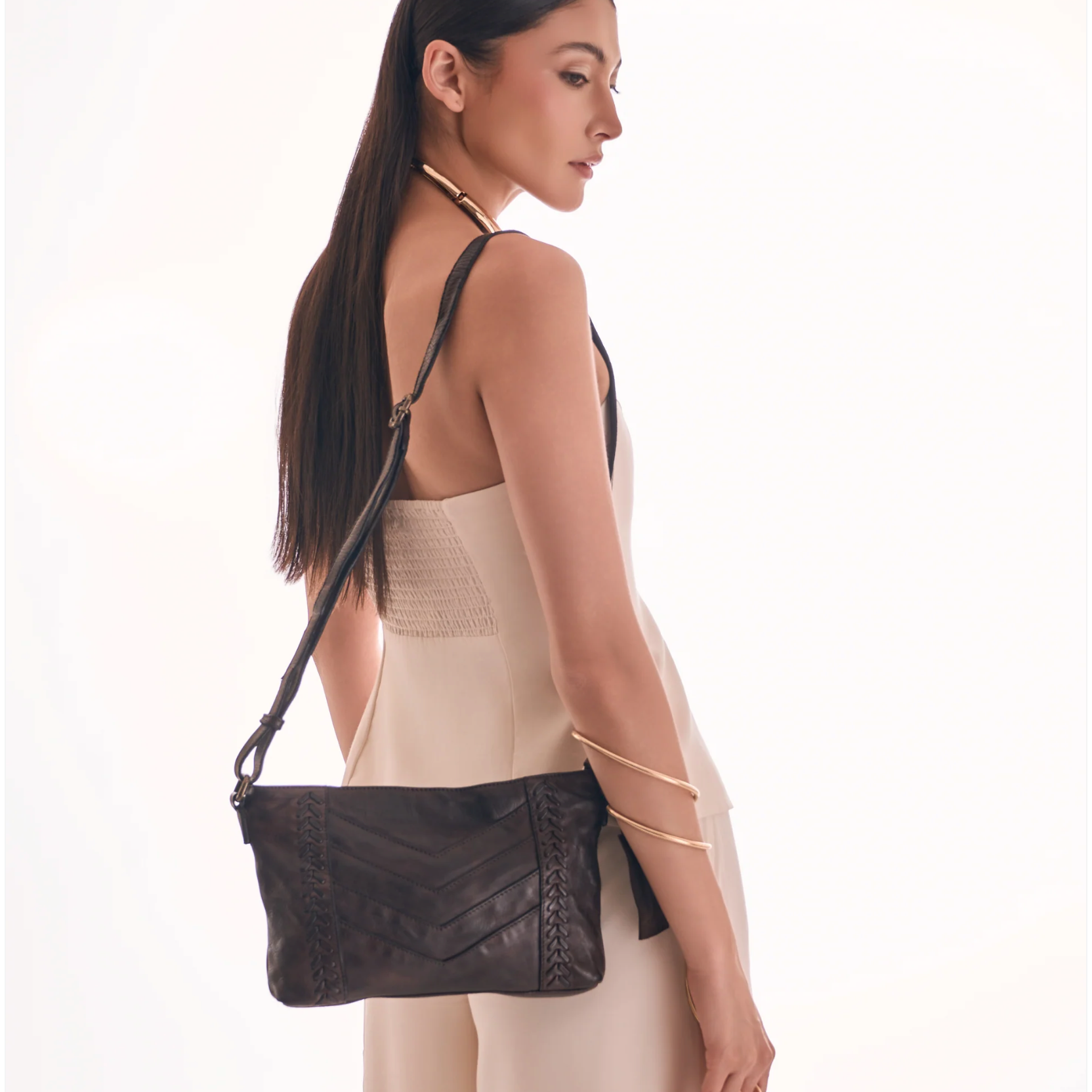 Leather Bag | The Daintree Sling | Chocolate