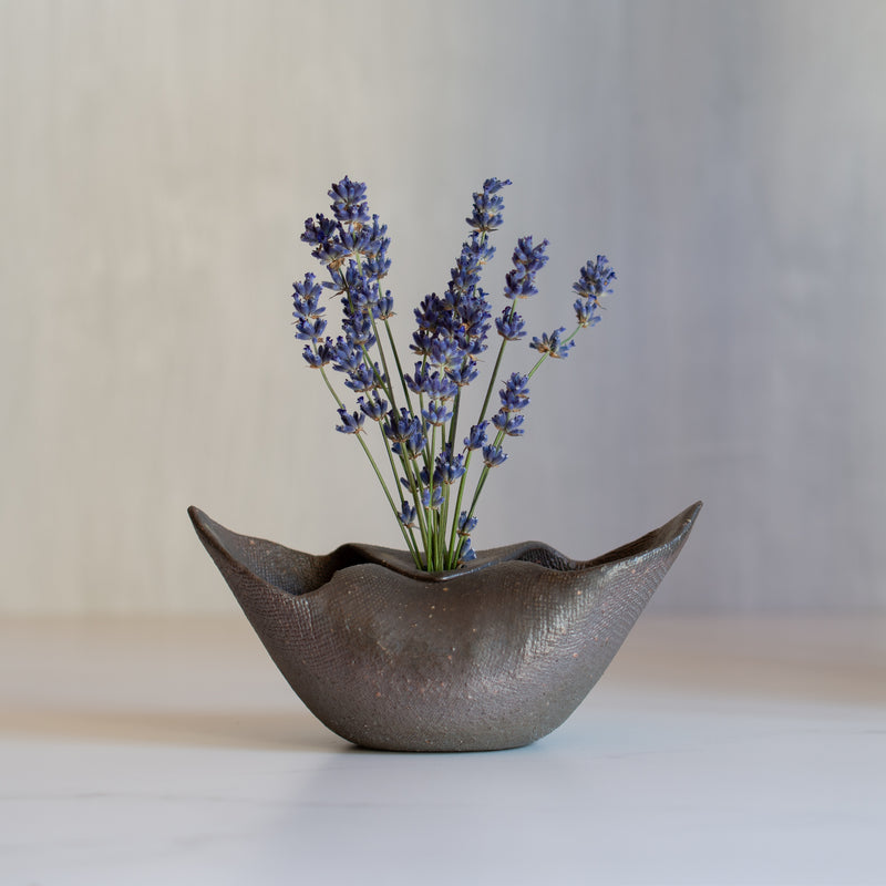 Japanese Ceramics | Shigaraki Vase | Origami