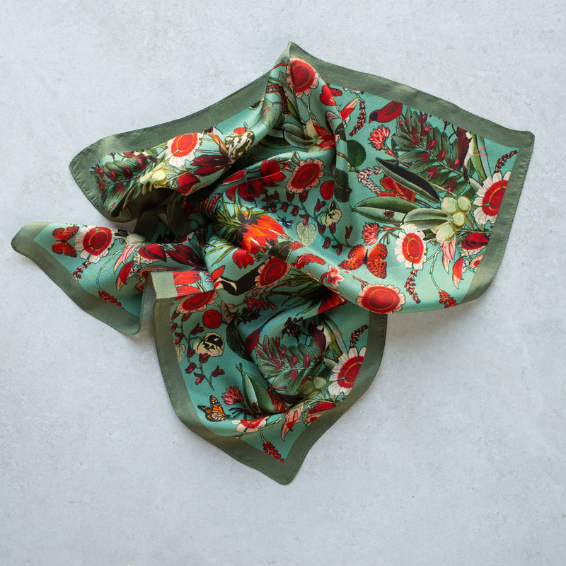 Silk Neck Scarf | Square