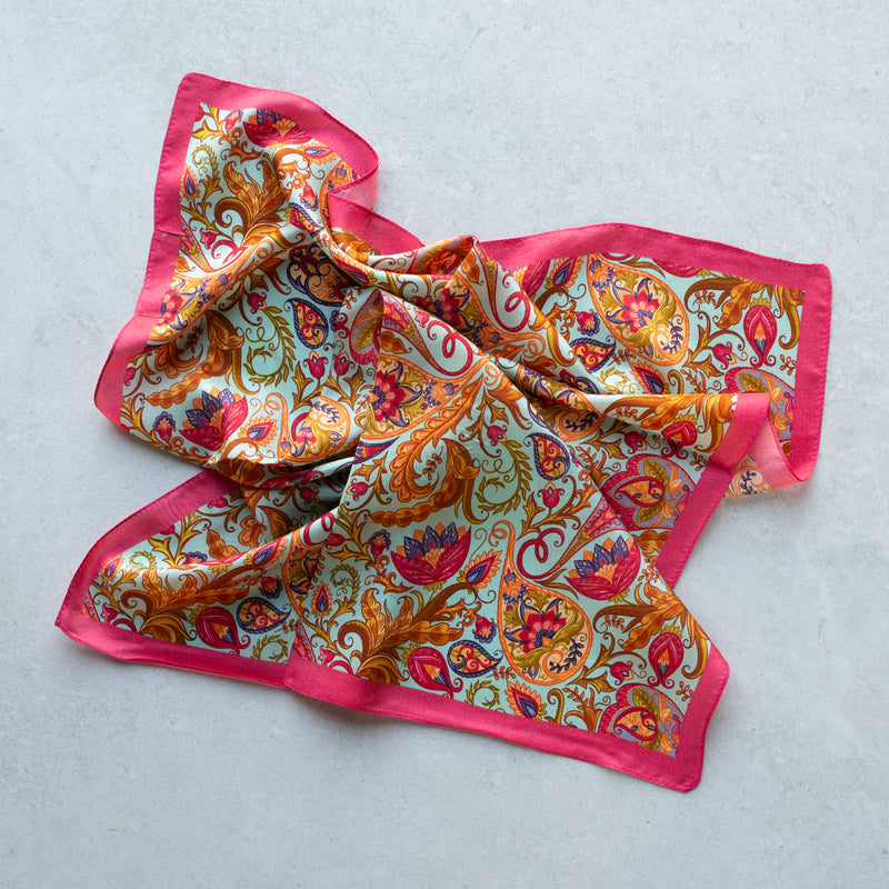 Silk Neck Scarf | Square