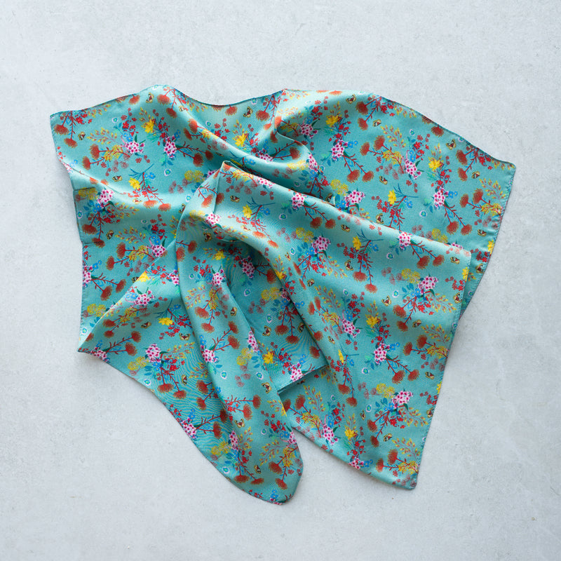 Silk Neck Scarf | Square