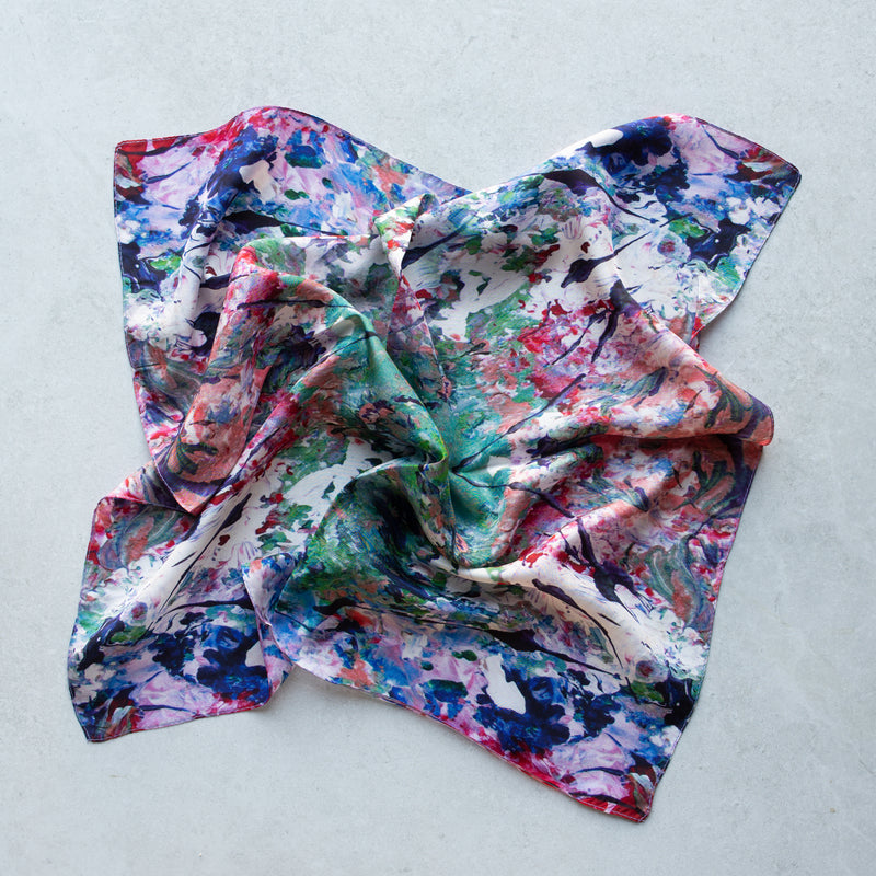 Silk Neck Scarf | Square