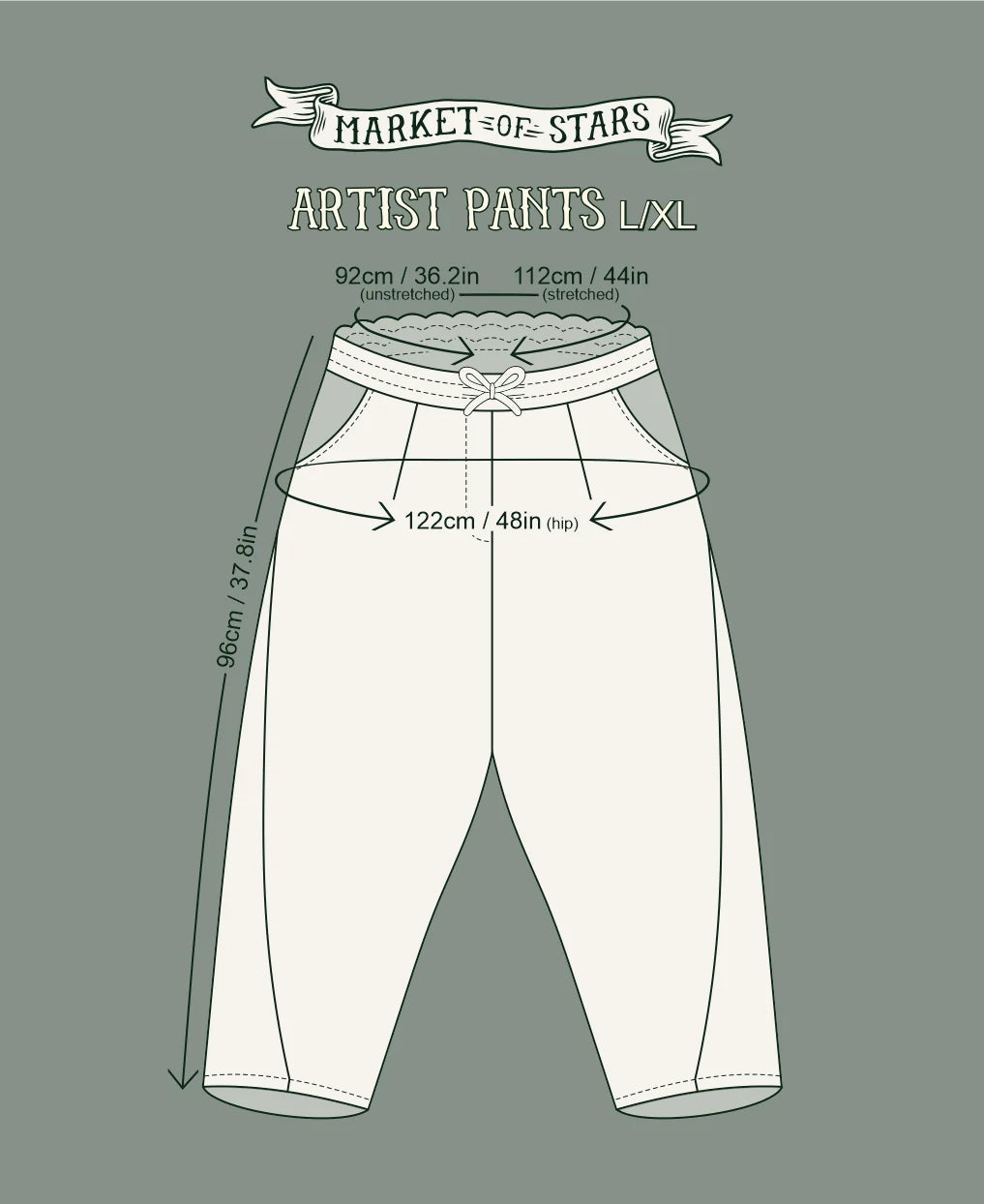 Artist Pants | Golden Hour