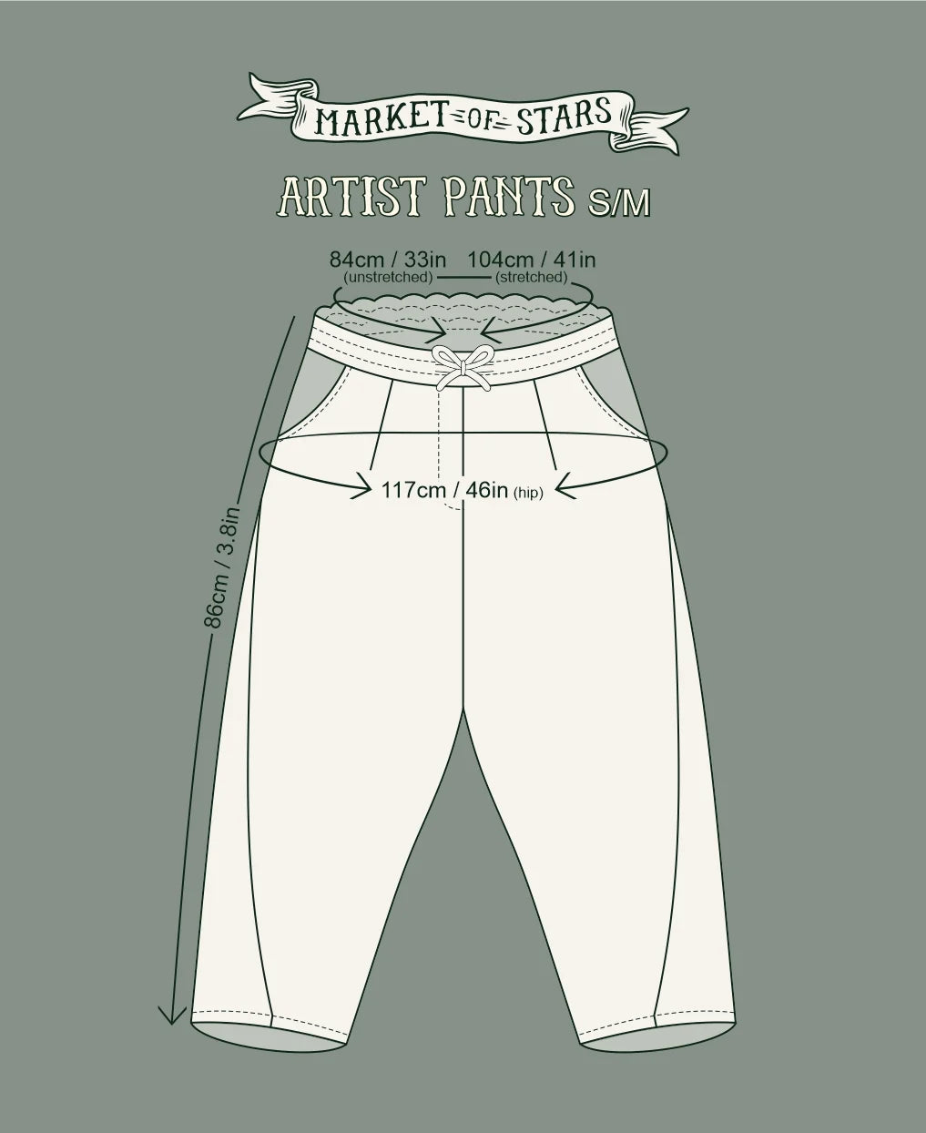 Artist Pants | Golden Hour