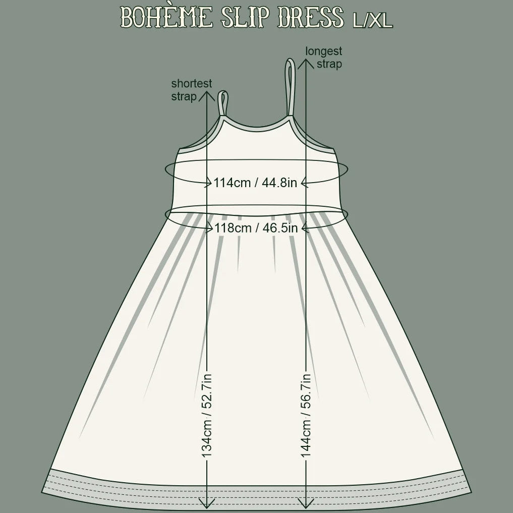 Bohéme Slip Dress | Golden Hour