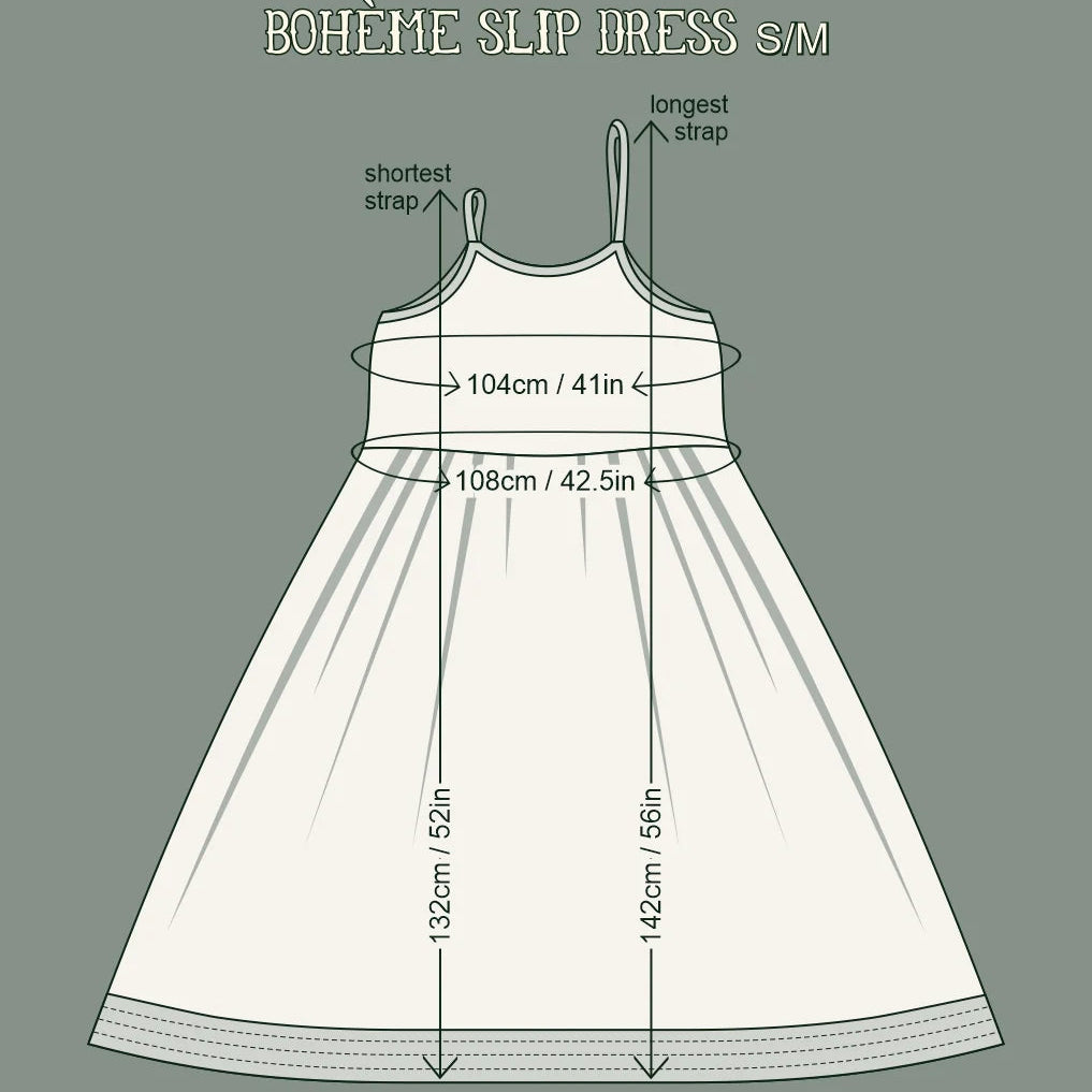Bohéme Slip Dress | Golden Hour
