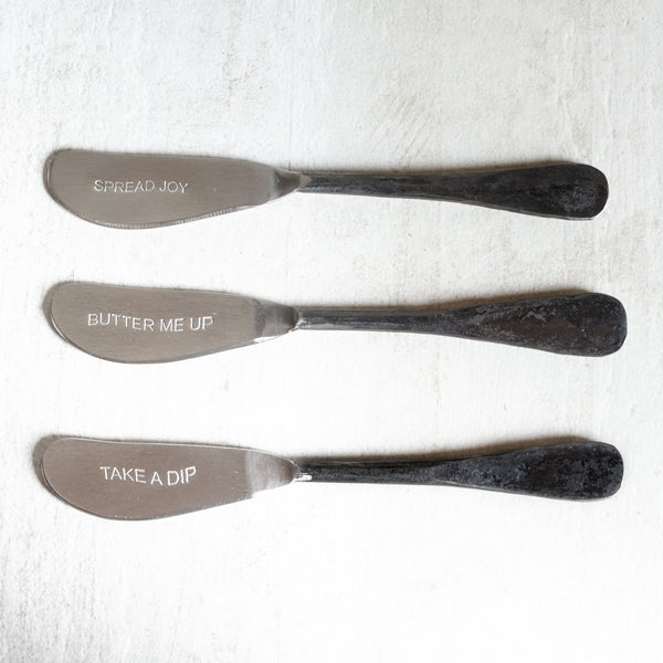 Embossed Iron Spreader | Butter Me Up