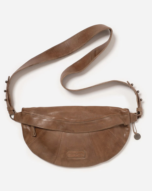 Stitch & Hide | St Kilda Sling Bag | Taupe