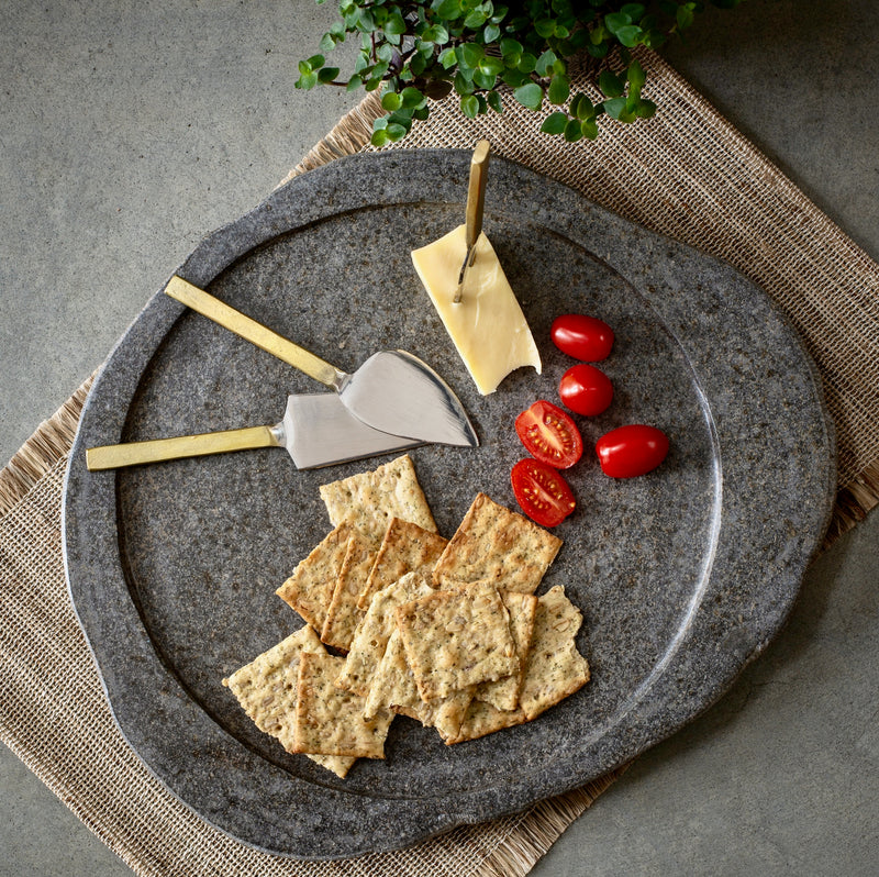 Natural Stone Serving Platter