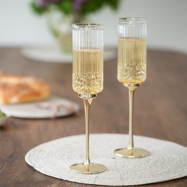 Swathe Champagne Flute | Set of Two