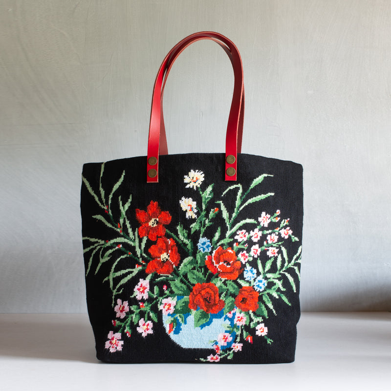 Tapestry Tote Bag | Handbag | Jardin de Nuit