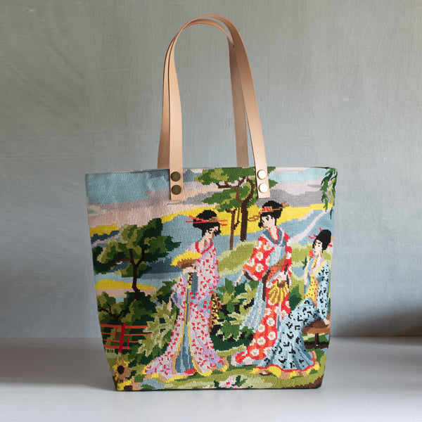 Tapestry Tote Bag | Handbag | Le Printemps au Japon