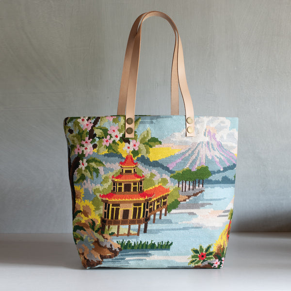 Tapestry Tote Bag | Handbag | Le Printemps au Japon