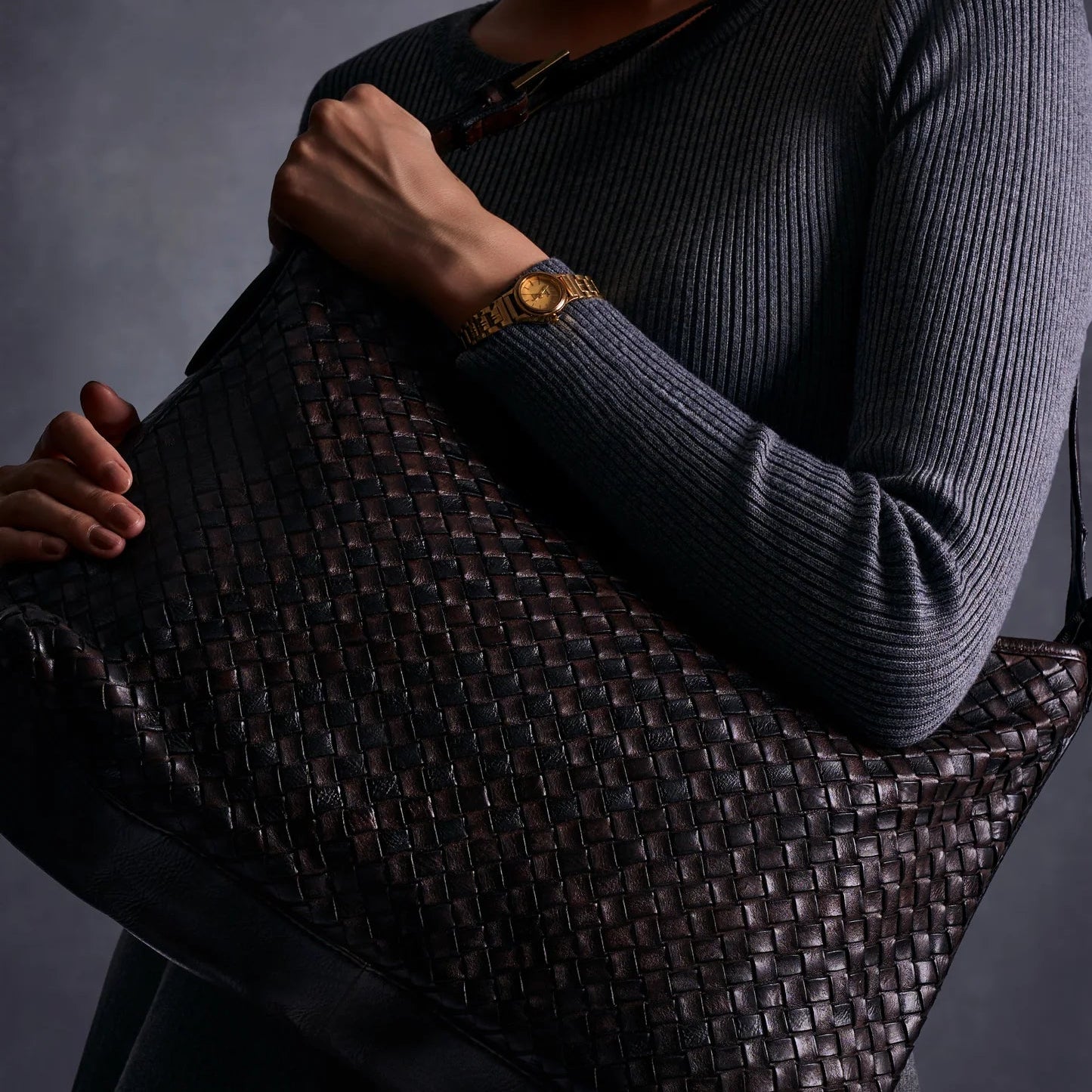 Leather Bag | The Kimberley Tote | Chocolate