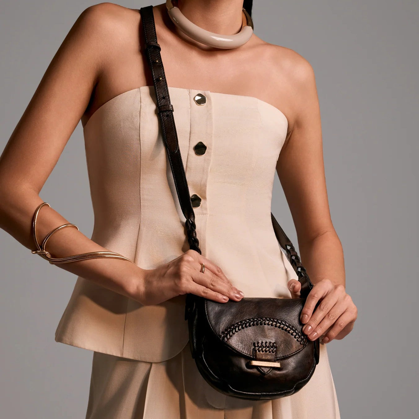 Leather Bag | The Marla Mini | Chocolate