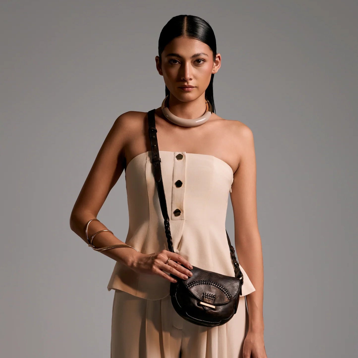 Leather Bag | The Marla Mini | Chocolate