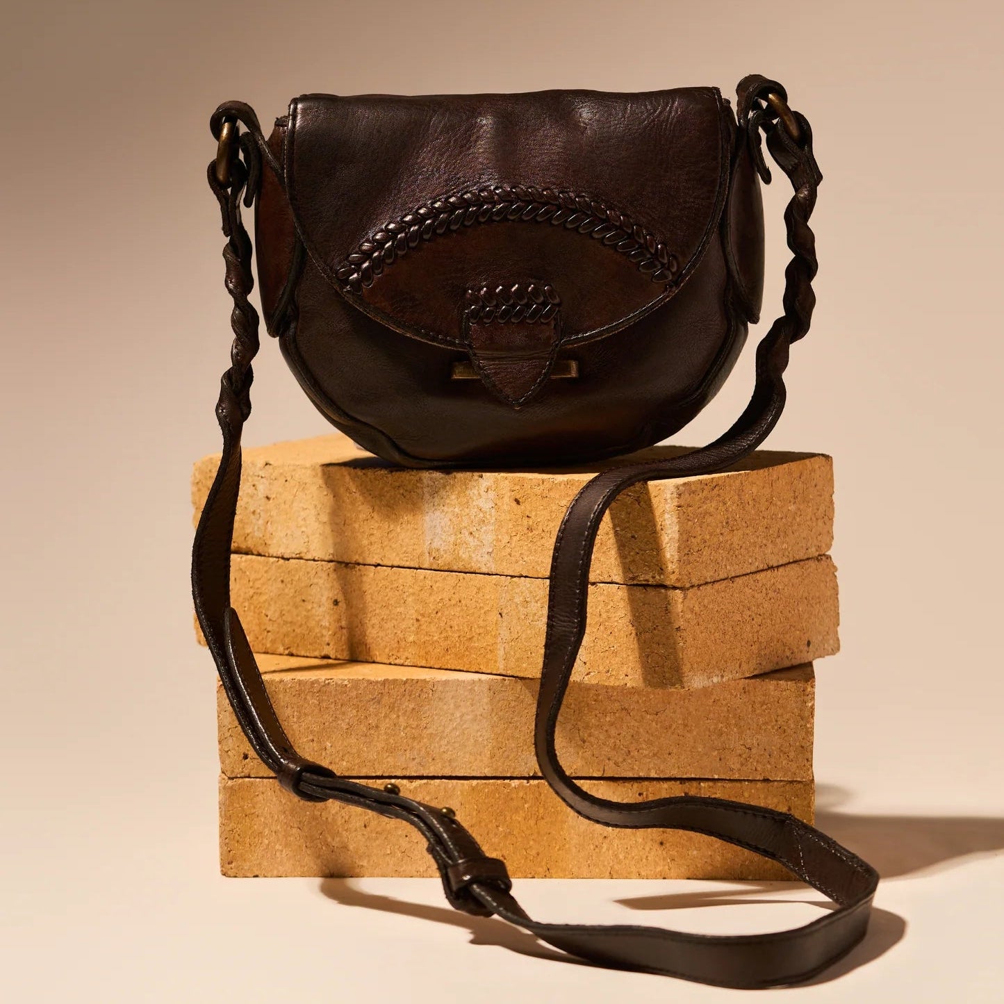 Leather Bag | The Marla Mini | Chocolate