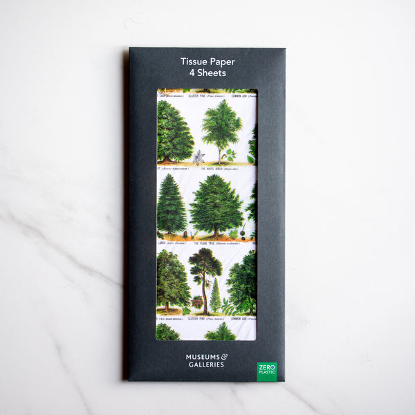 Printed Tissue Paper NZ British Trees Folklore