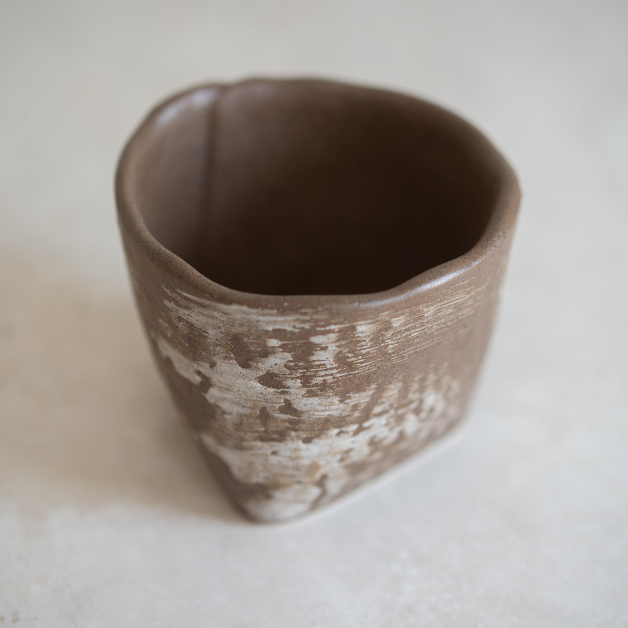 Japanese Ceramics | Triangular Cup | Assorted