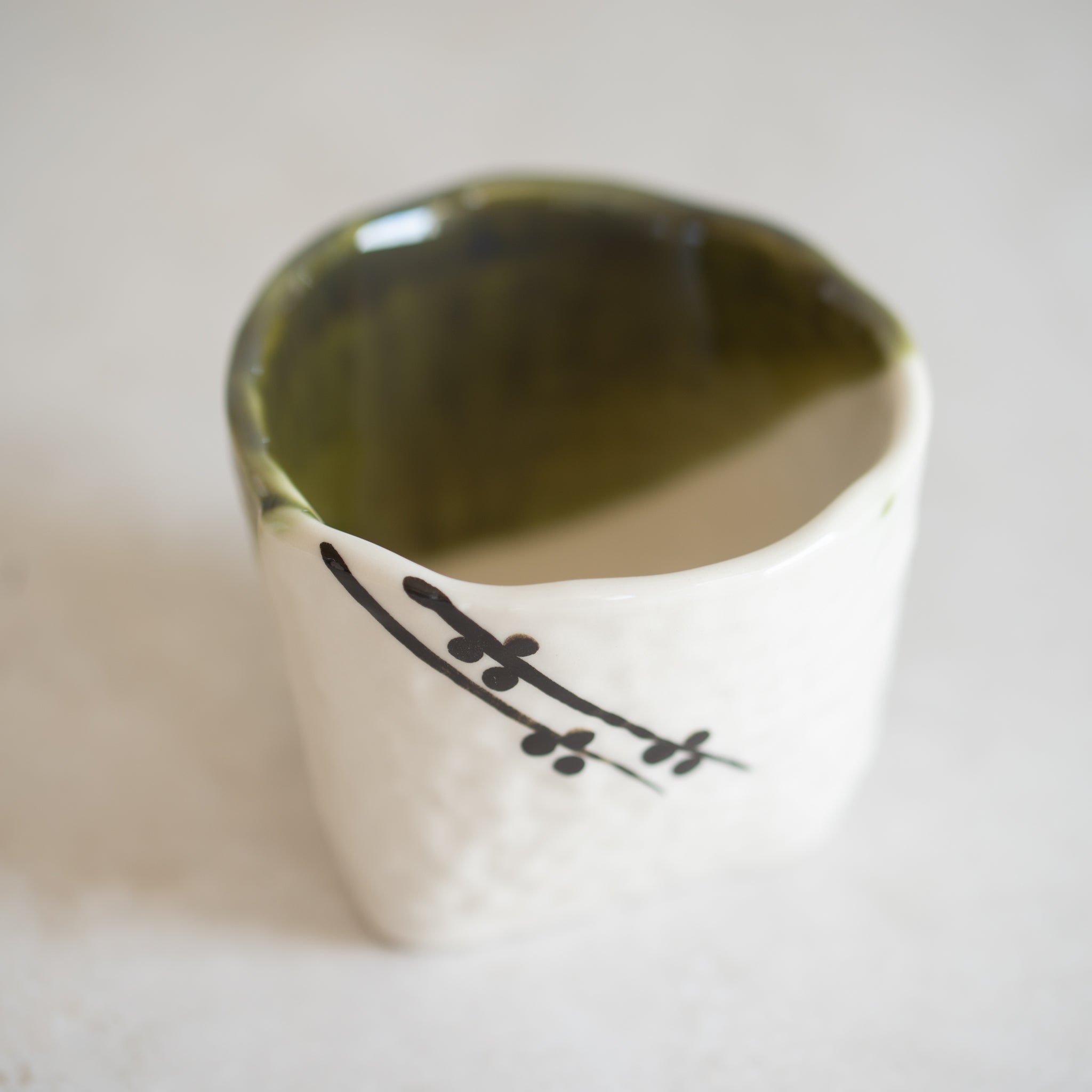 Japanese Ceramics | Triangular Cup | Assorted