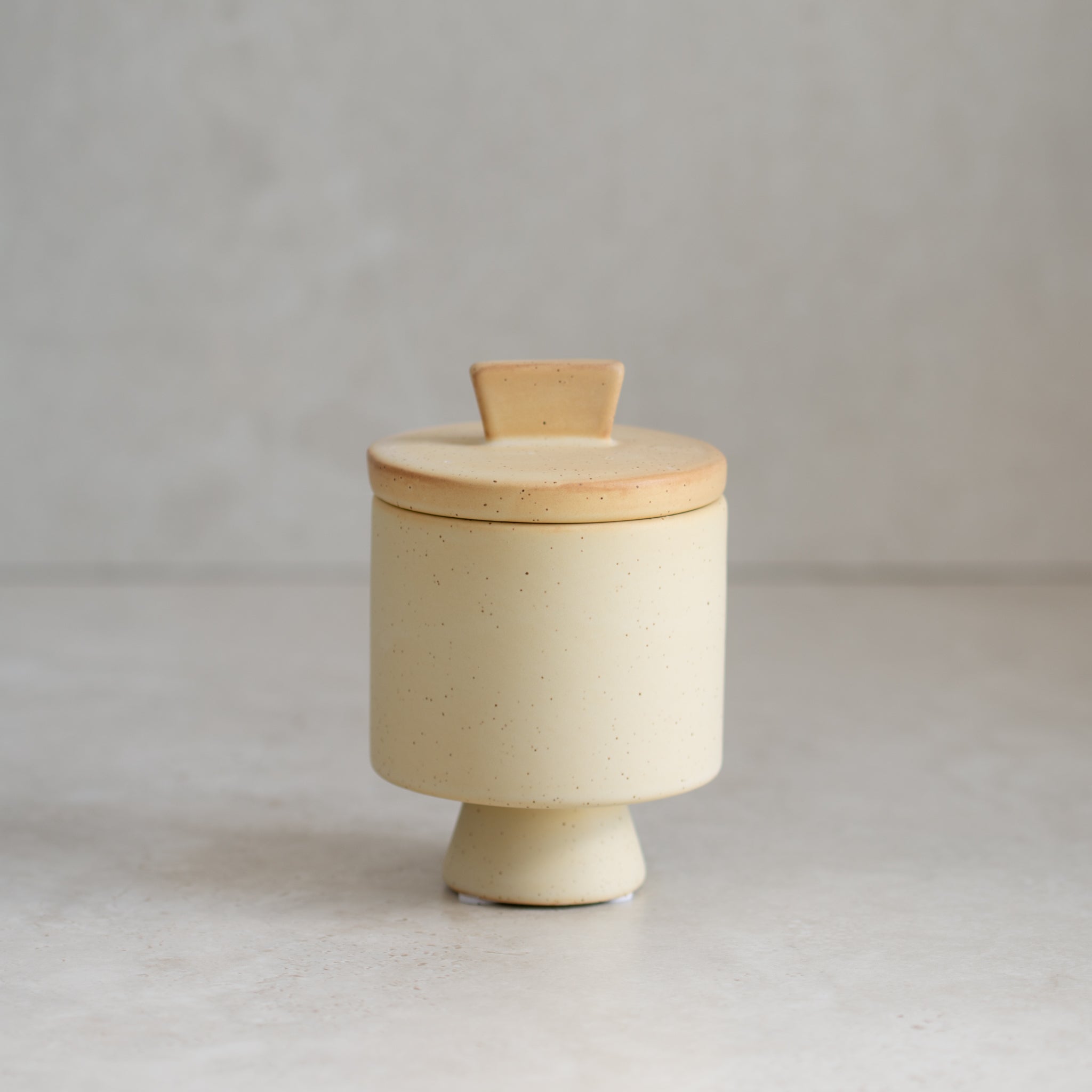 Tula Stoneware Cannister | Cream
