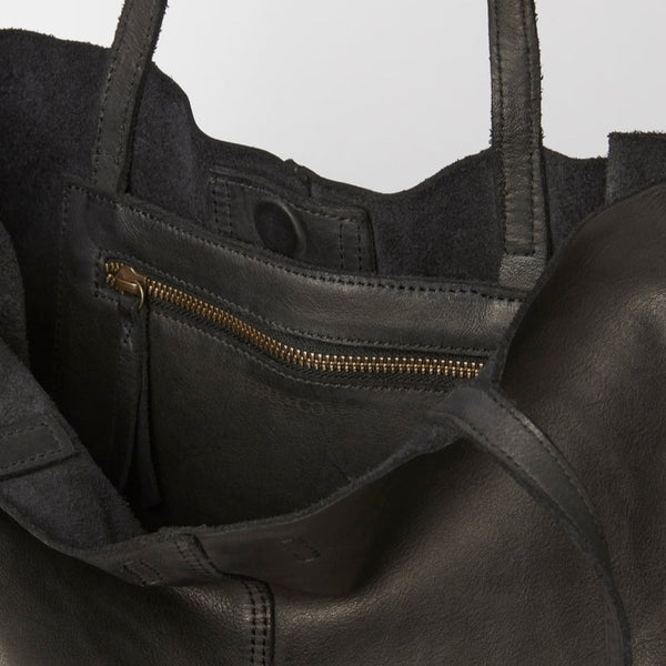 Juju & Co. | Unlined Baby Tote Bag | Black