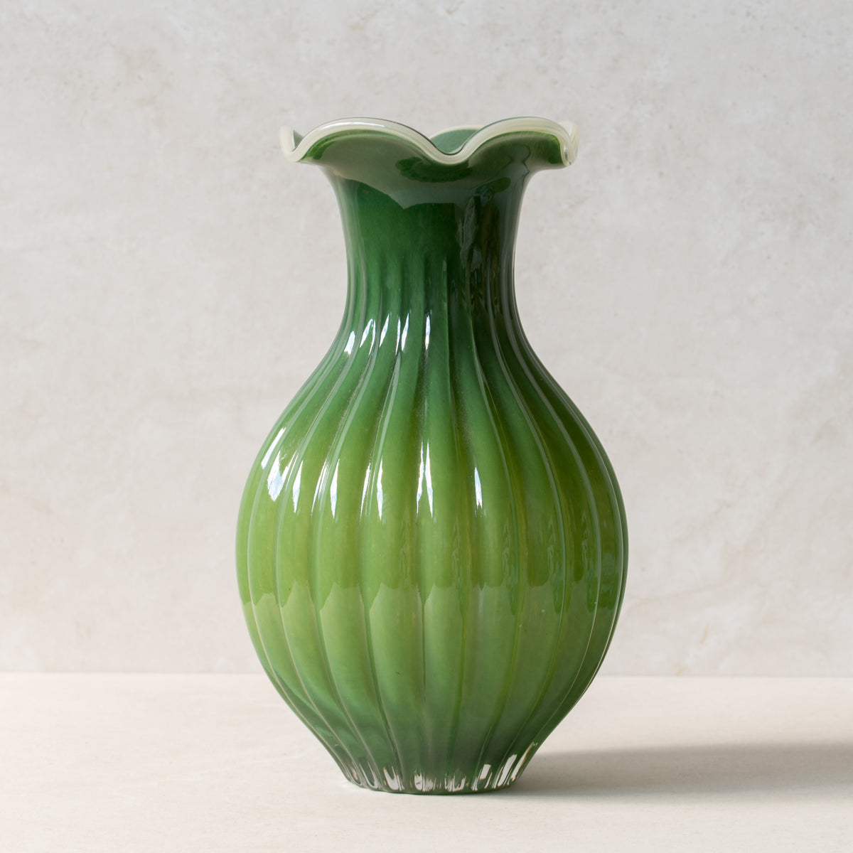 Verdura Glass Vase