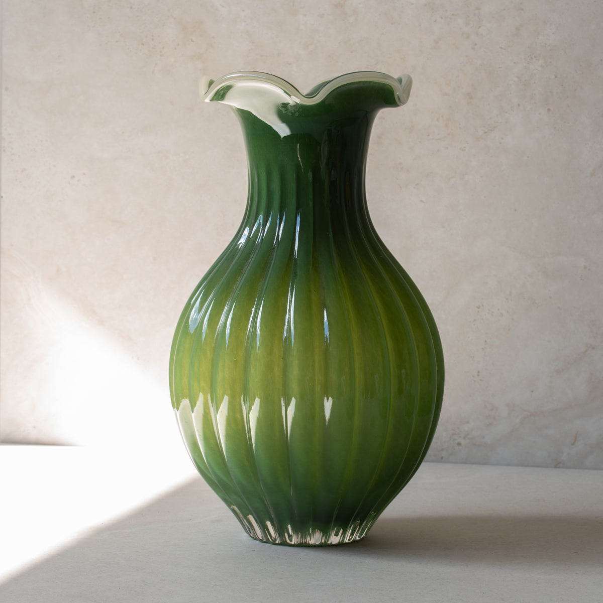 Verdura Glass Vase
