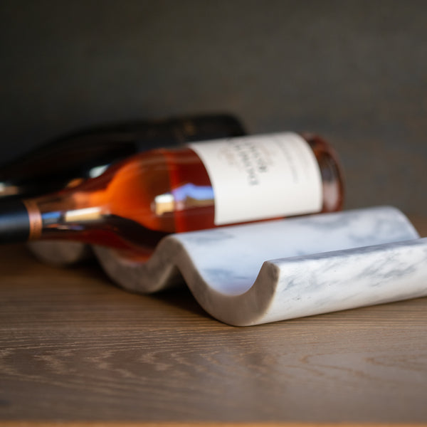 Vin Marble Wine Bottle Holder