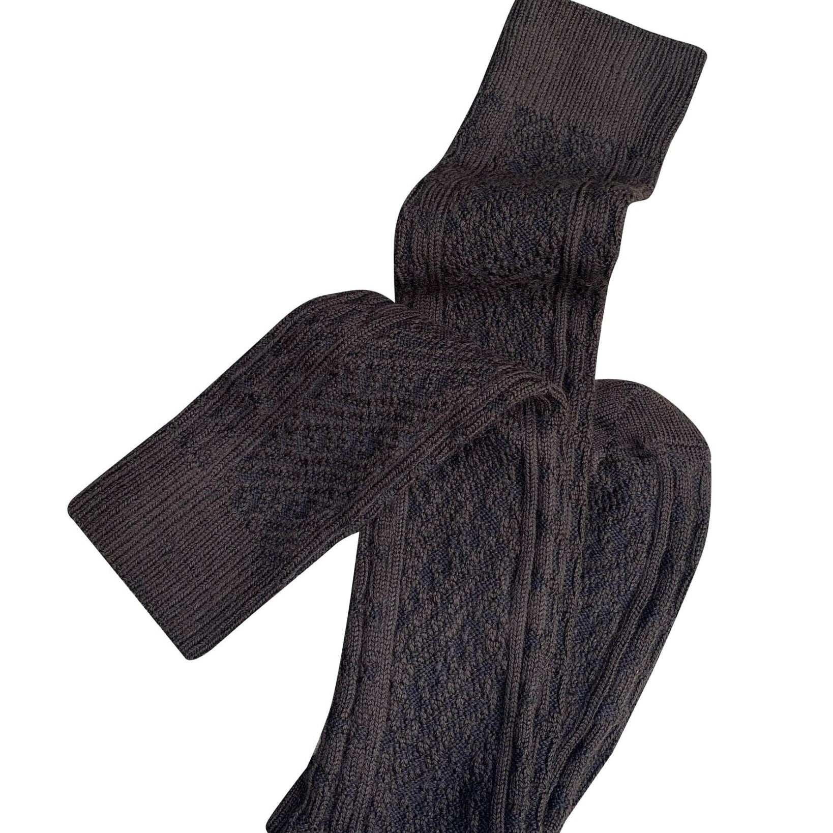 Merino Knee High Socks | Vintage Chocolate | OS
