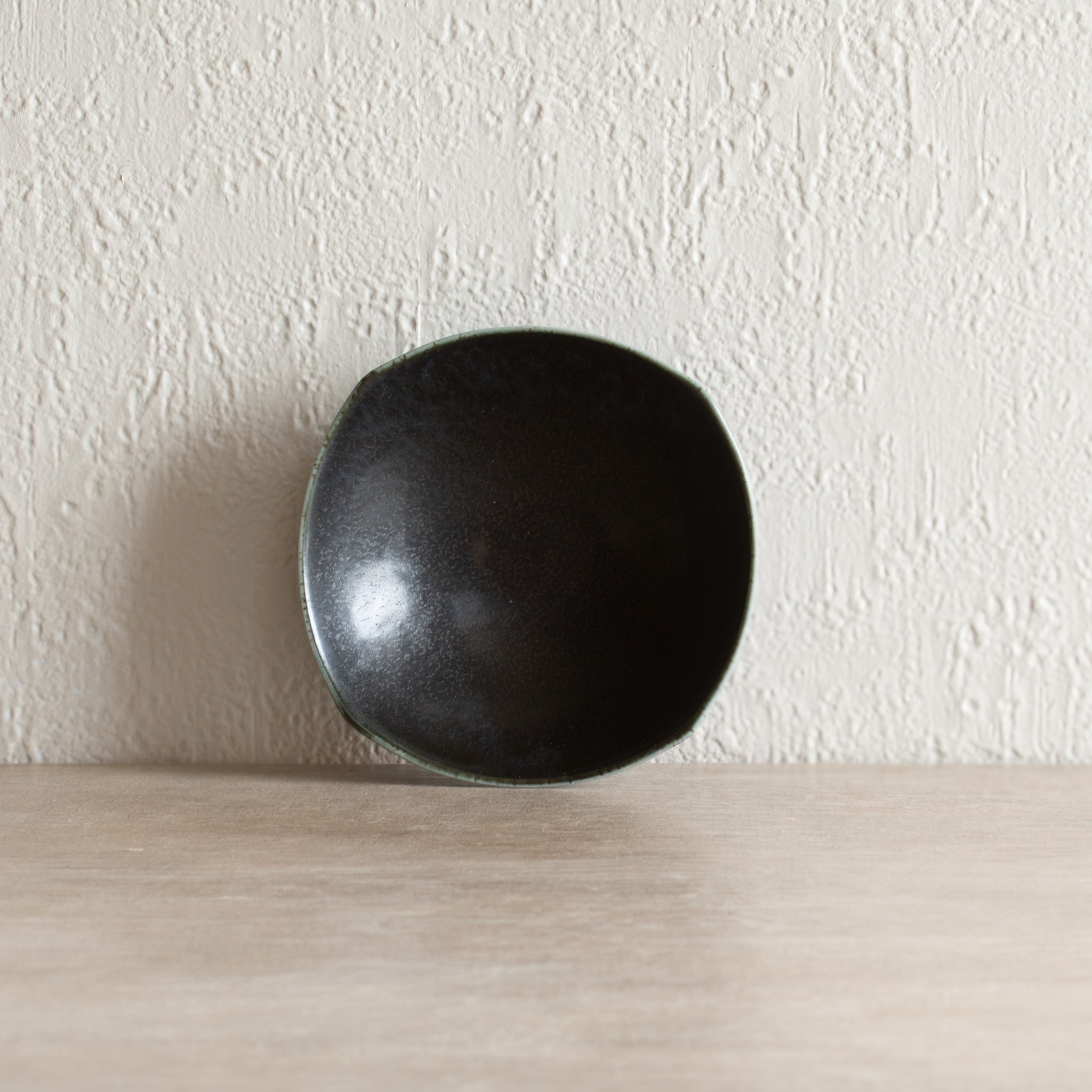 Japanese Ceramics | Wabi Sabi Small Dish | Black