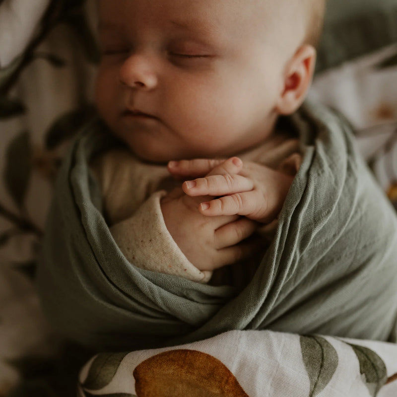 Snug as a Bub & Co Swaddle | Moss