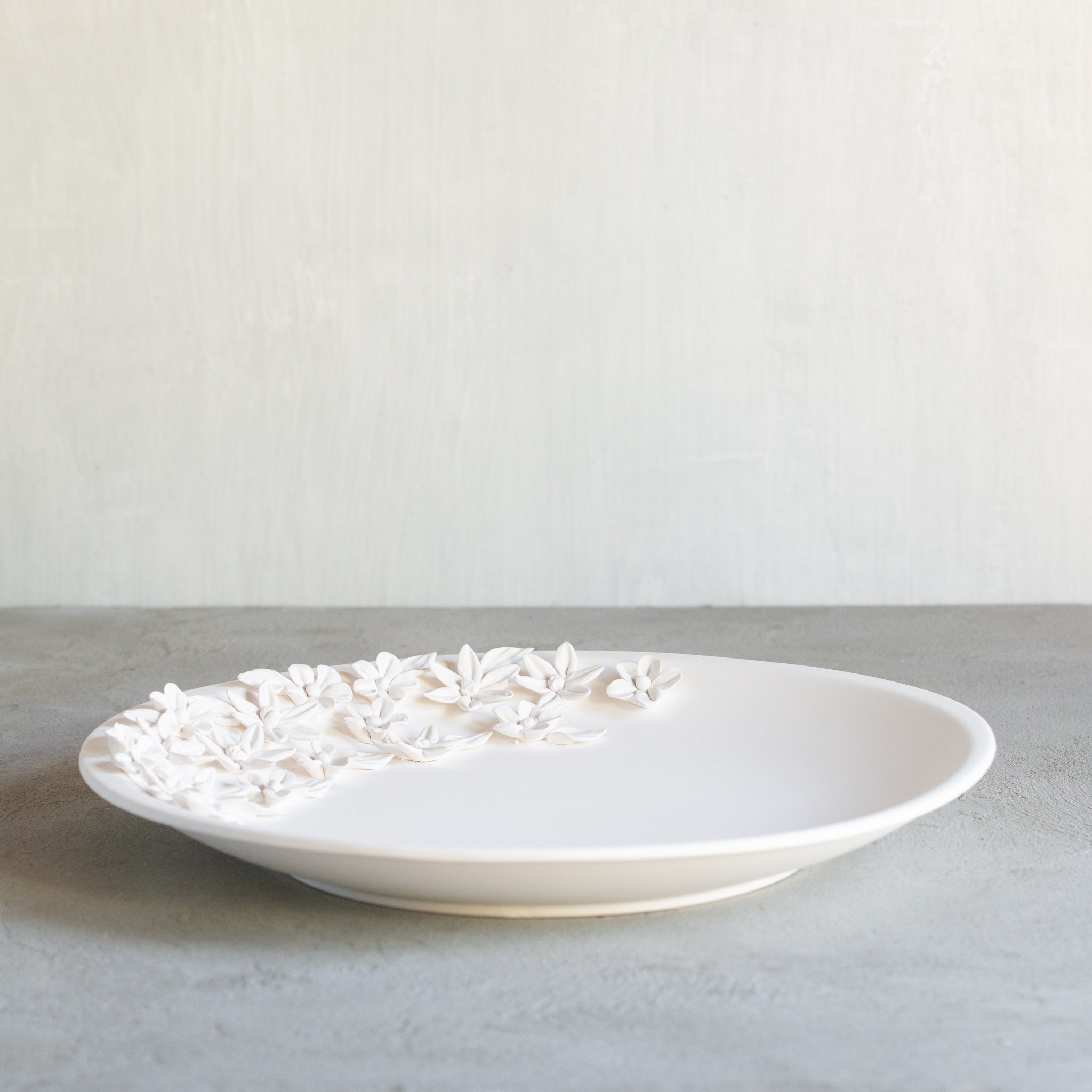 Ceramic Floral Plate