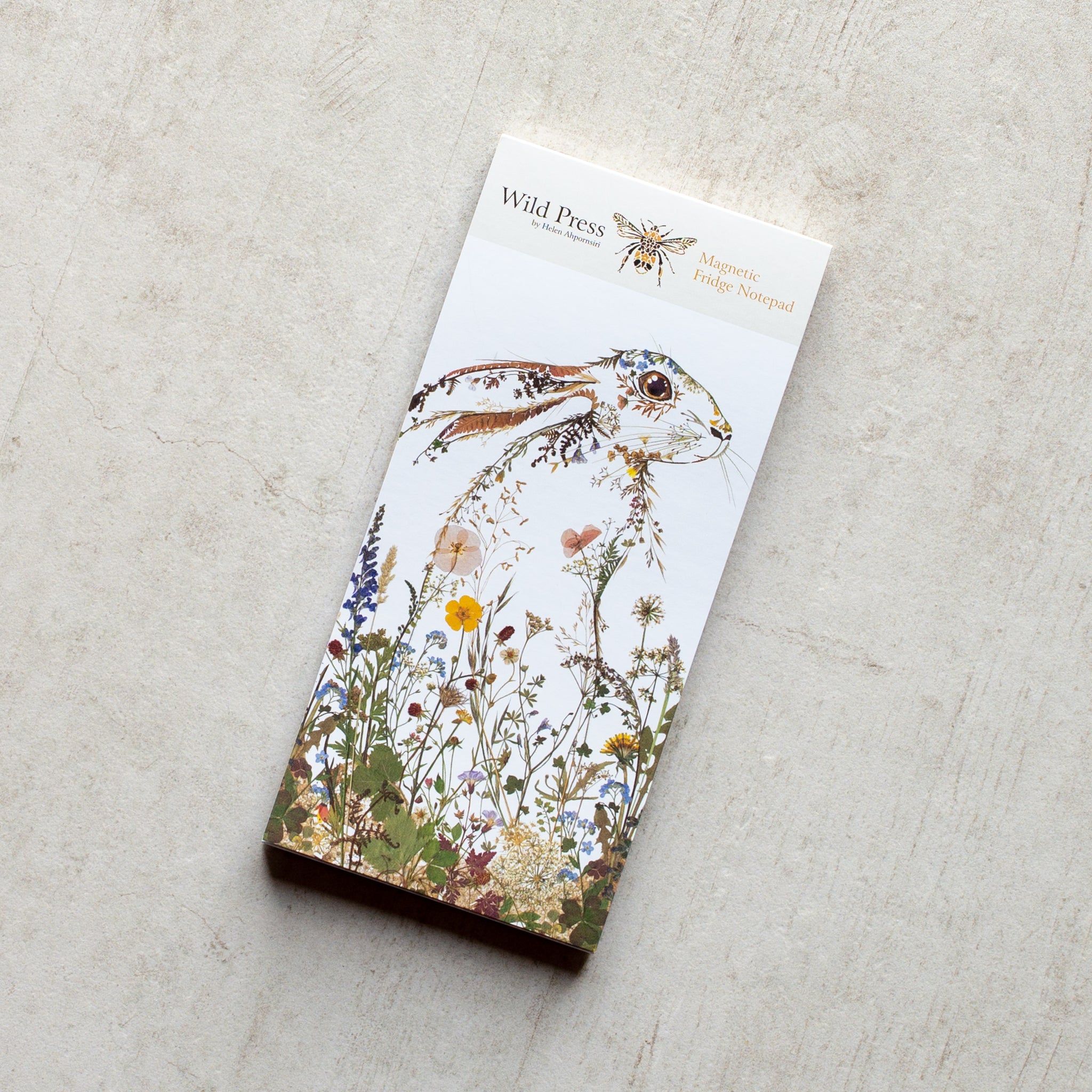 Wildflower Hare Magnetic Notepad Wildflower Hare Magnetic Notepad