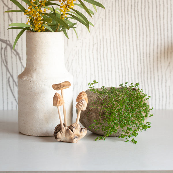 Woodland Mushroom | Hand Carved - Small