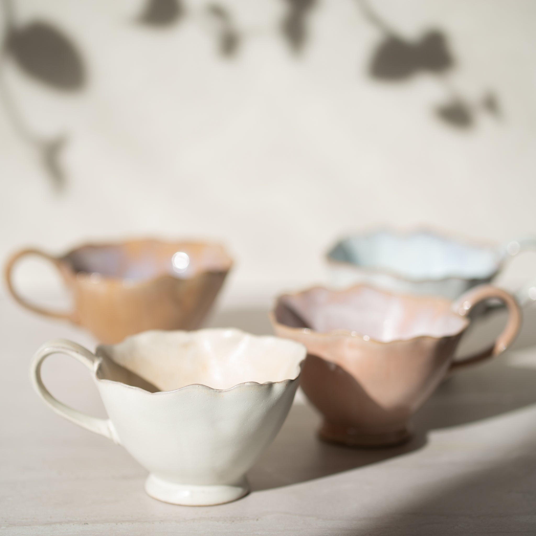Ceramic 4 Cup Set | Yuki