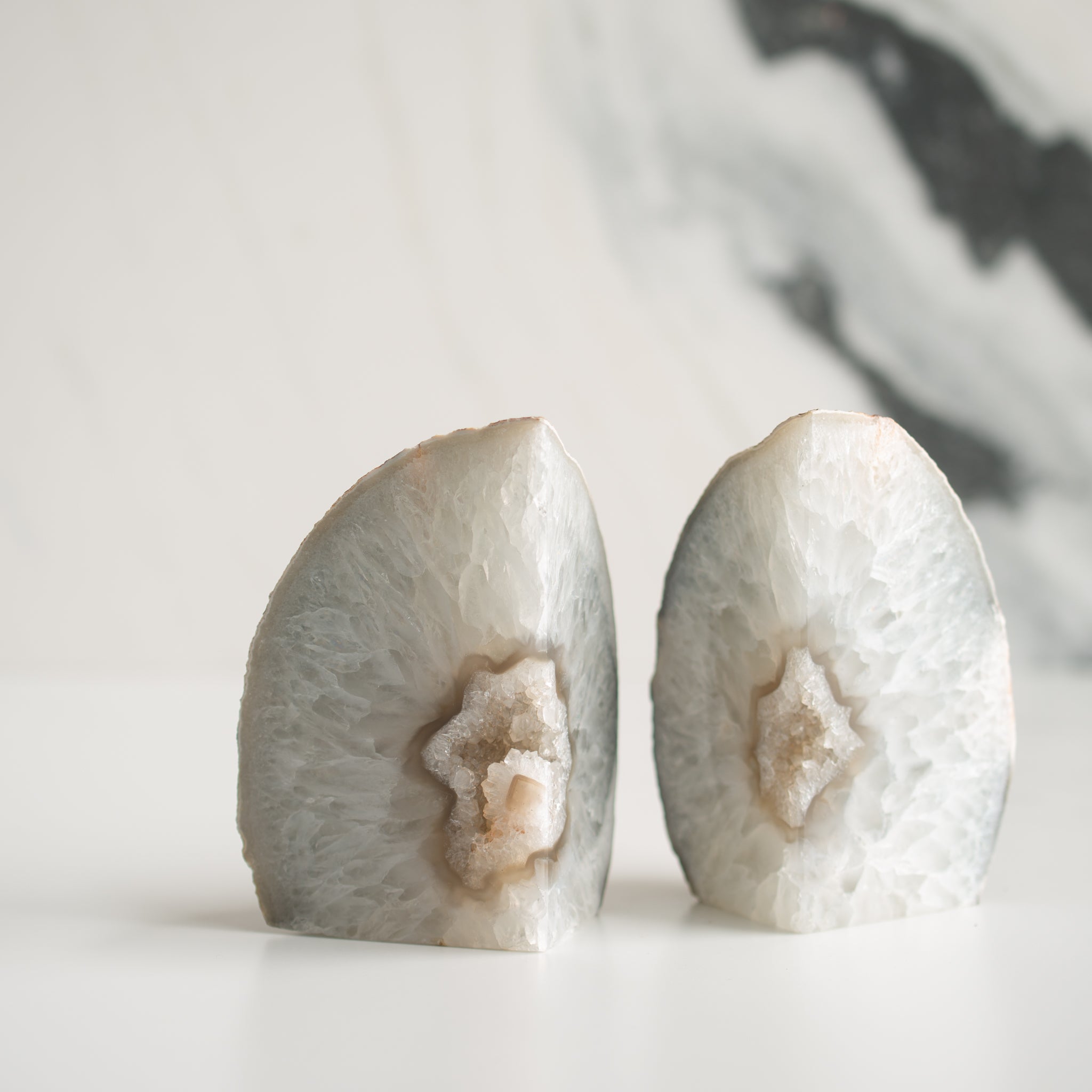 Agate Bookends | C