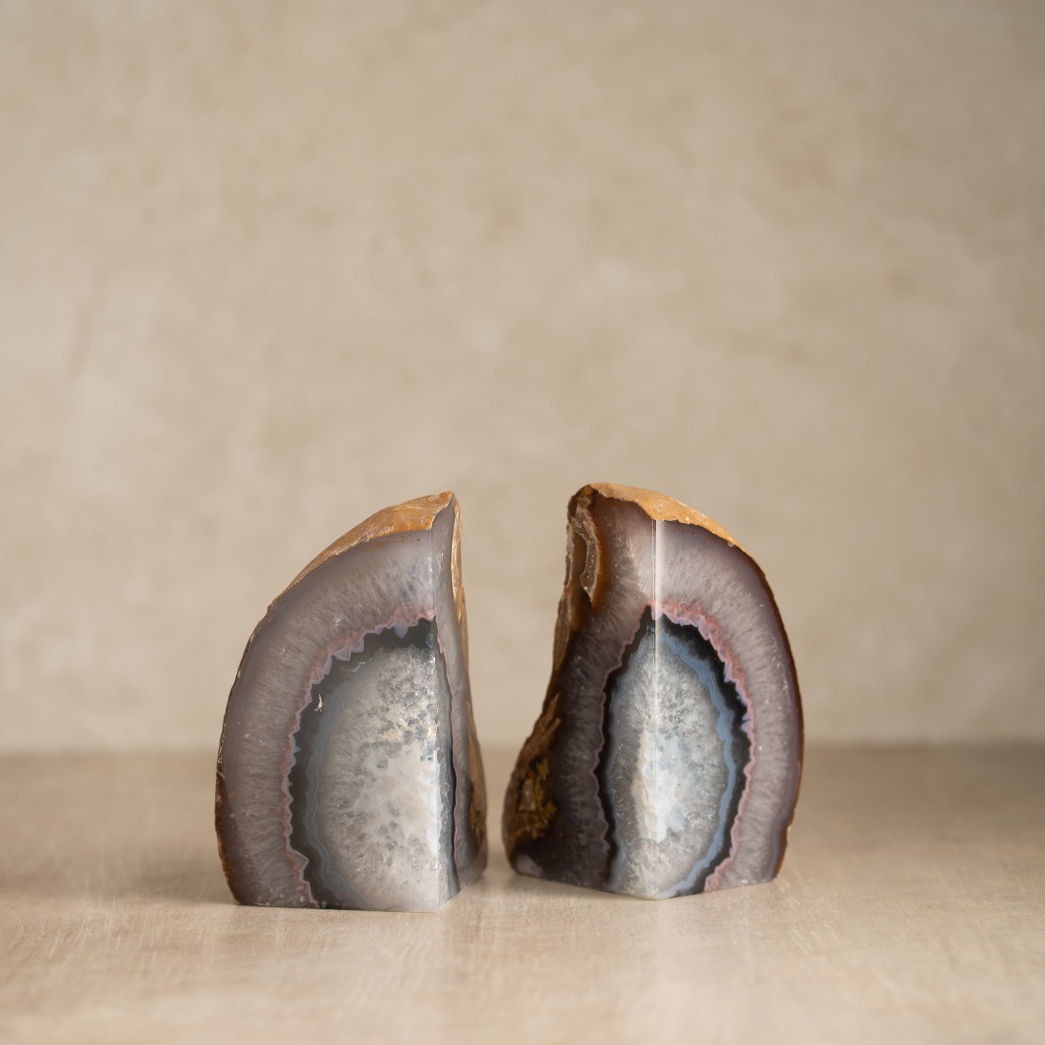 Agate Bookends | F