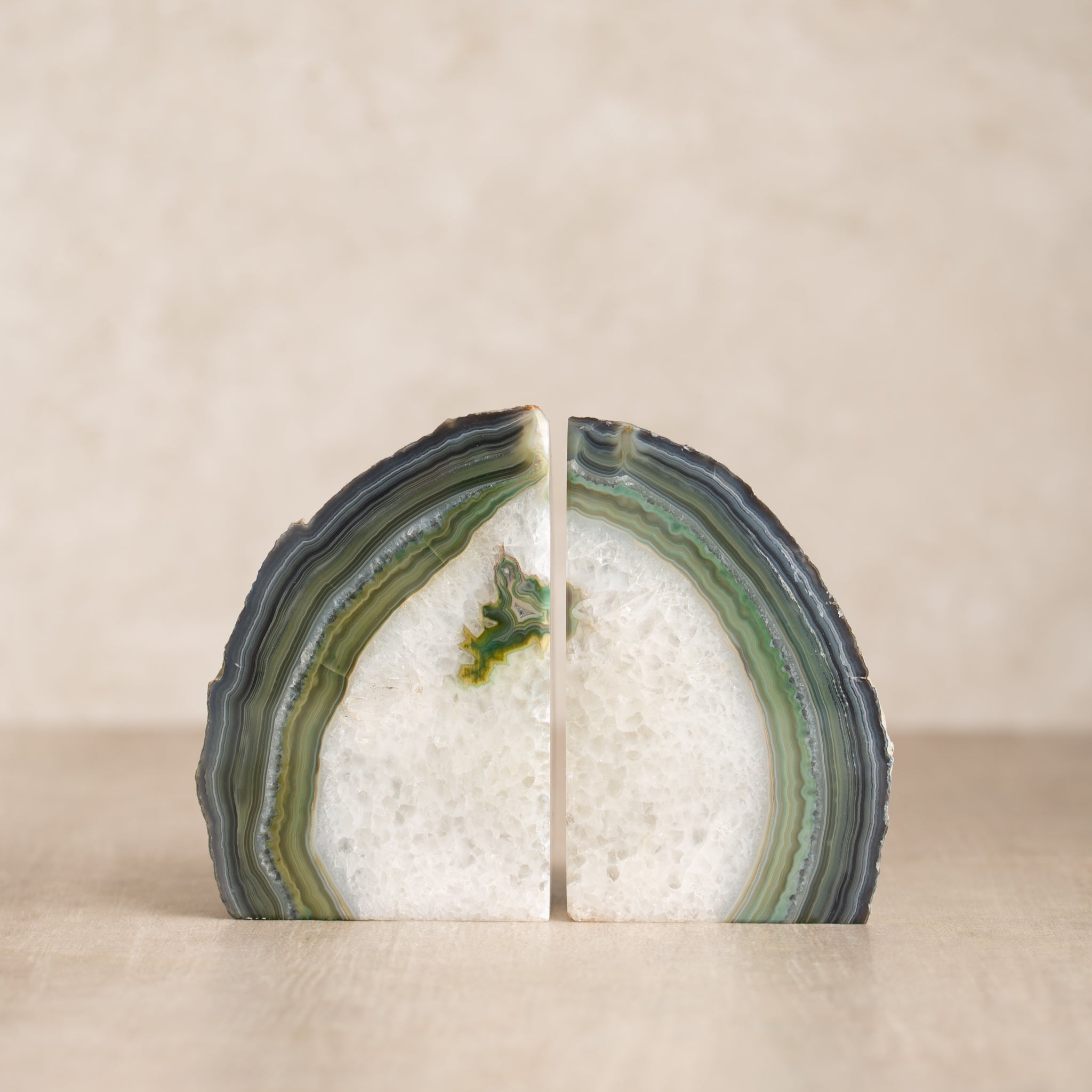 Agate Bookends | H