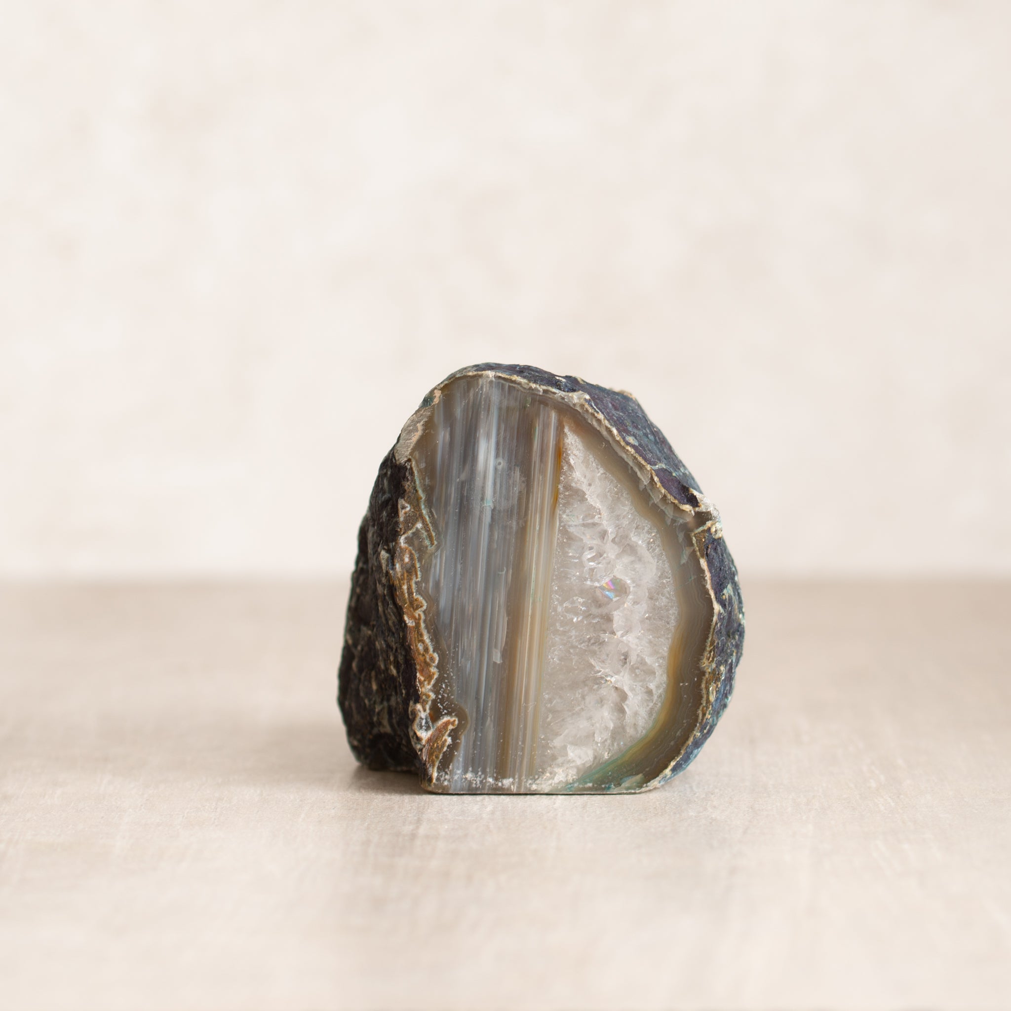 Agate Tea light Candle Holder