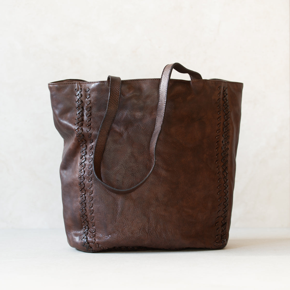 Leather Bag | The Flinders Tote | Brown