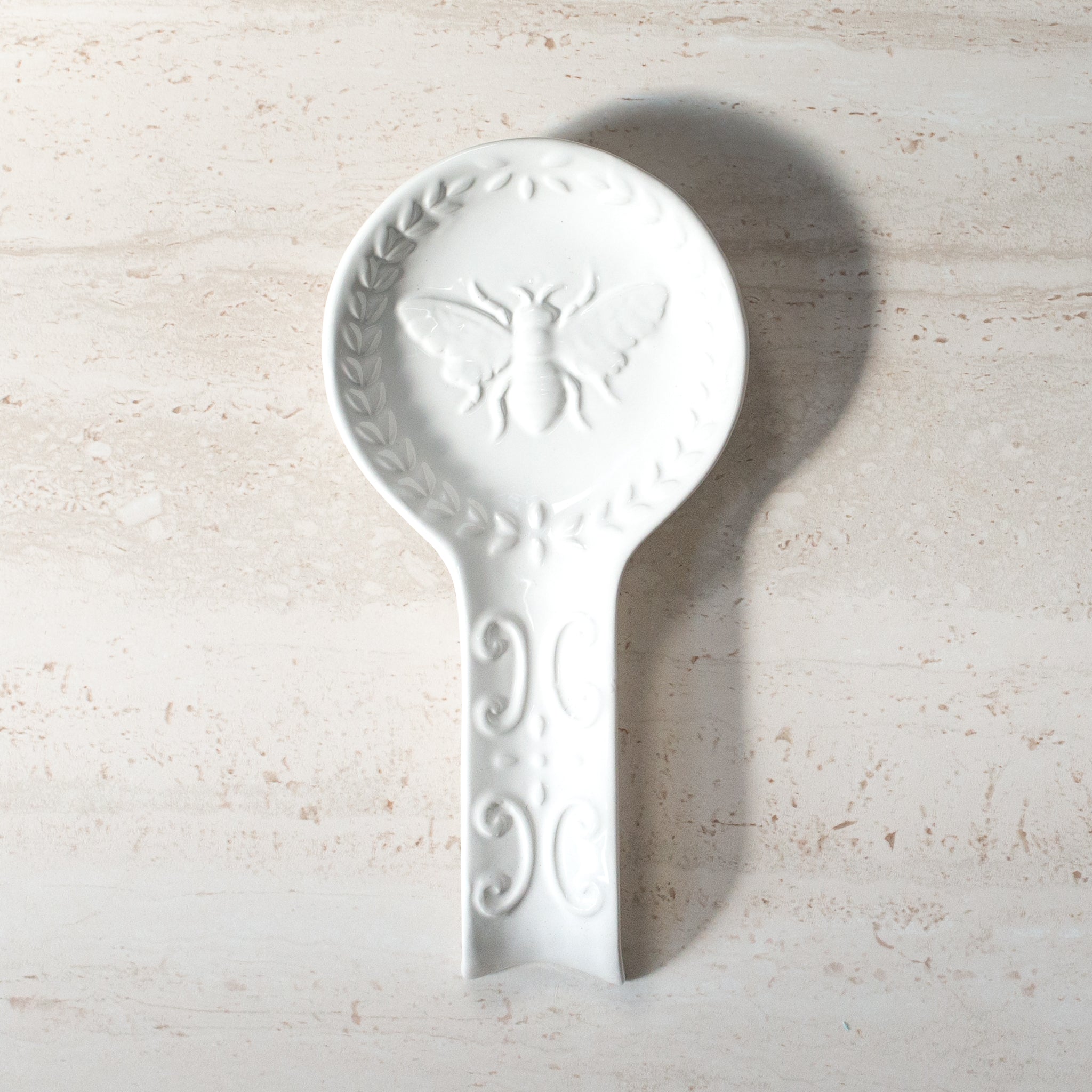 Ceramic Spoon Rest | Bee