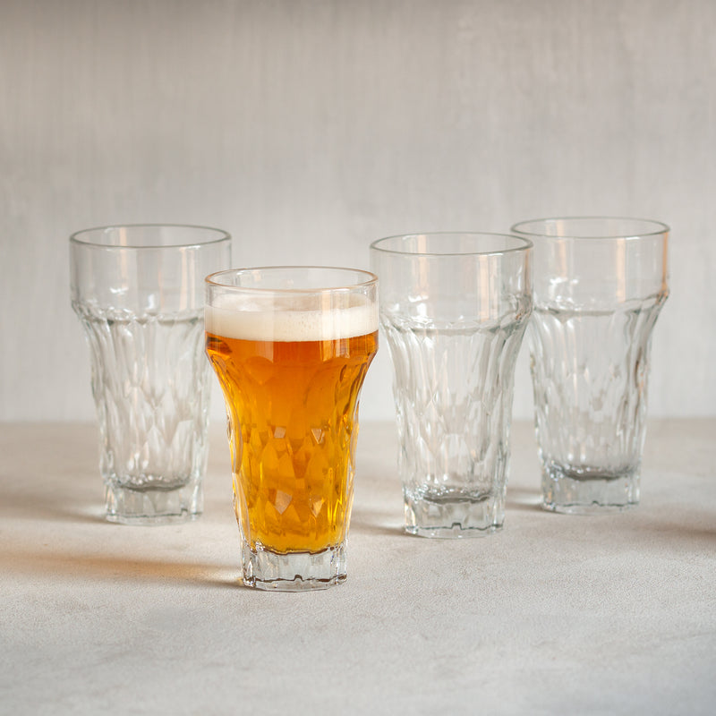 Silex Beer Glasses | Set of 4