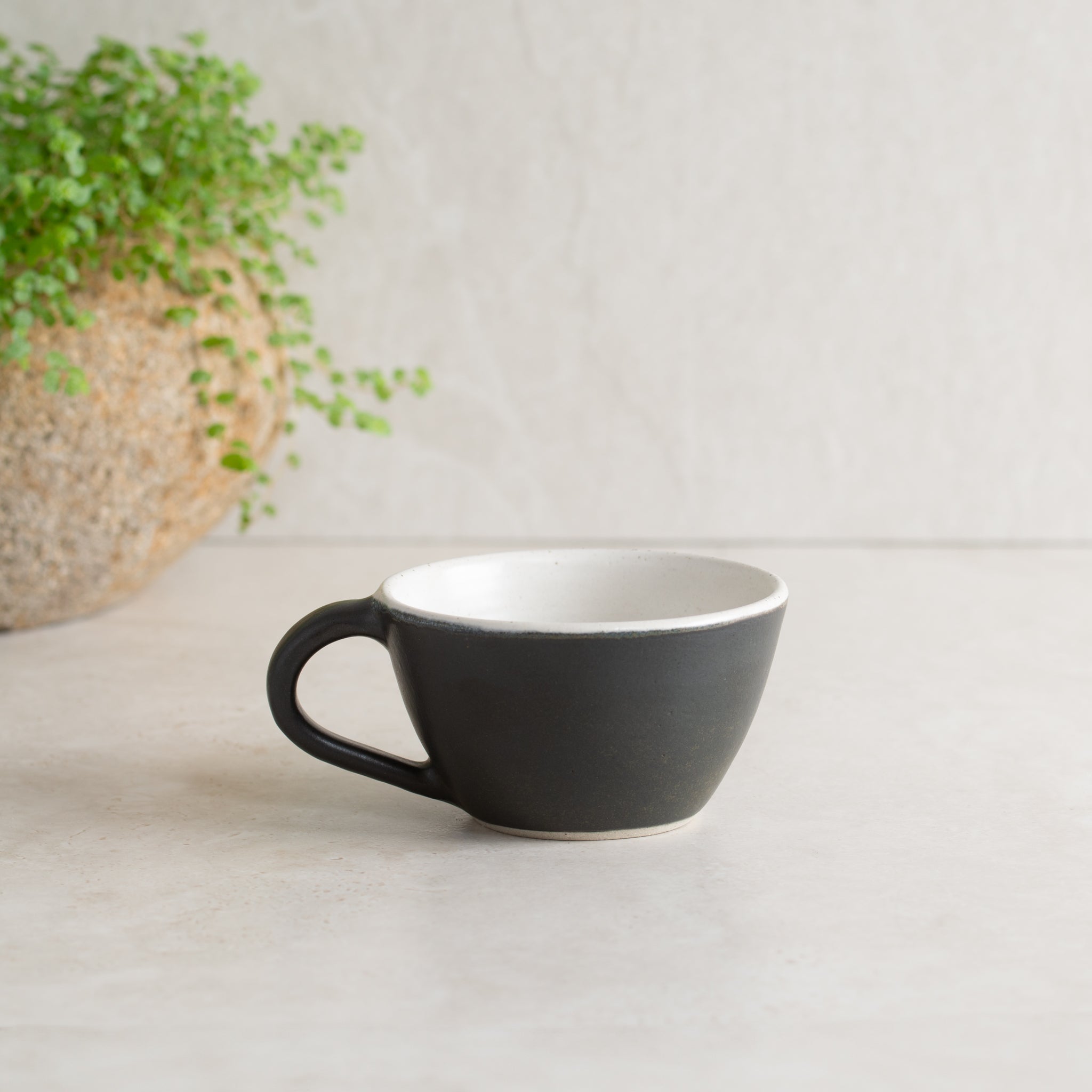 Black Ceramic Cup