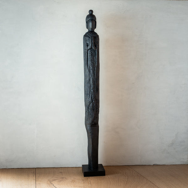 Wooden Buddha | Black | Tall