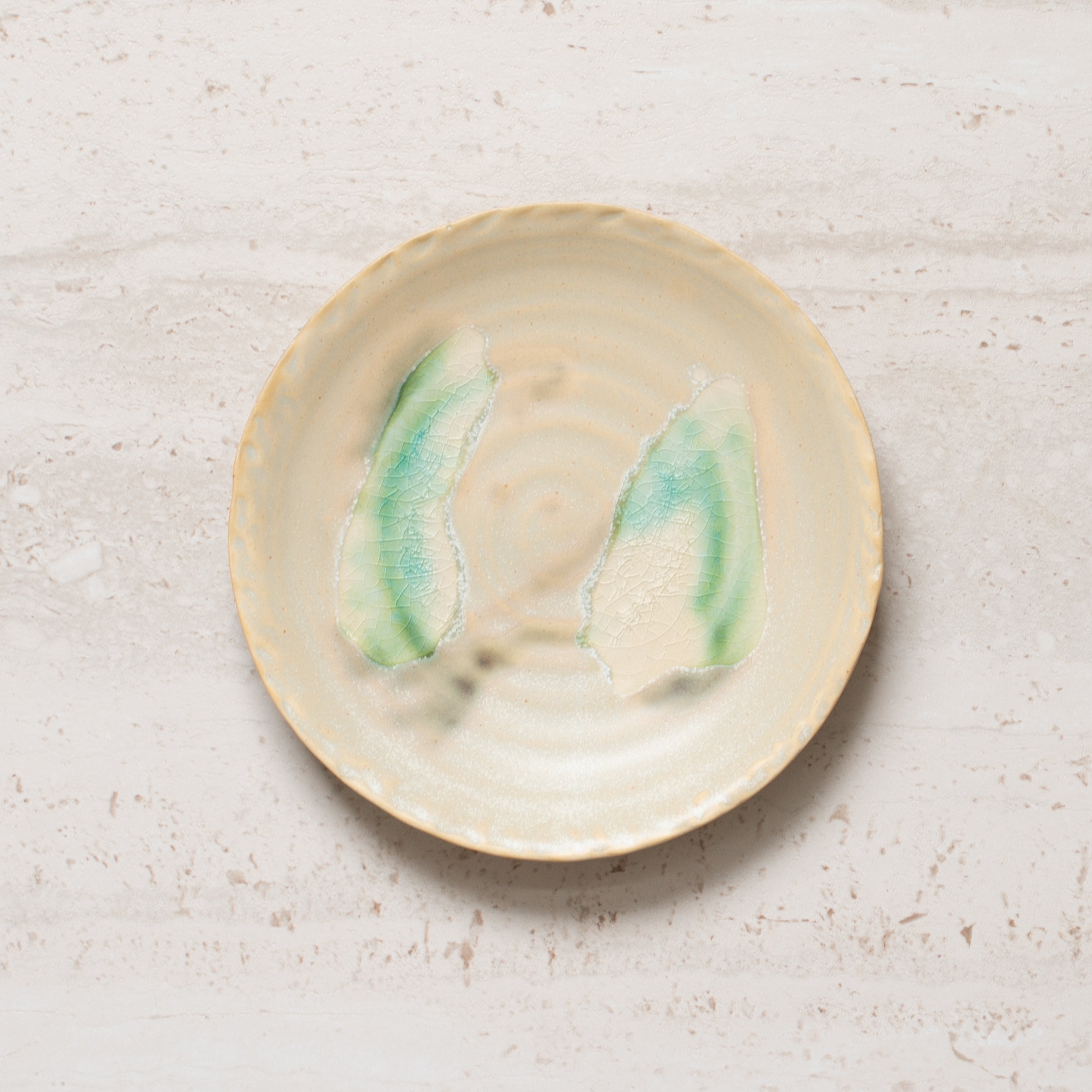 Blanca + Vert | Ceramic Plate