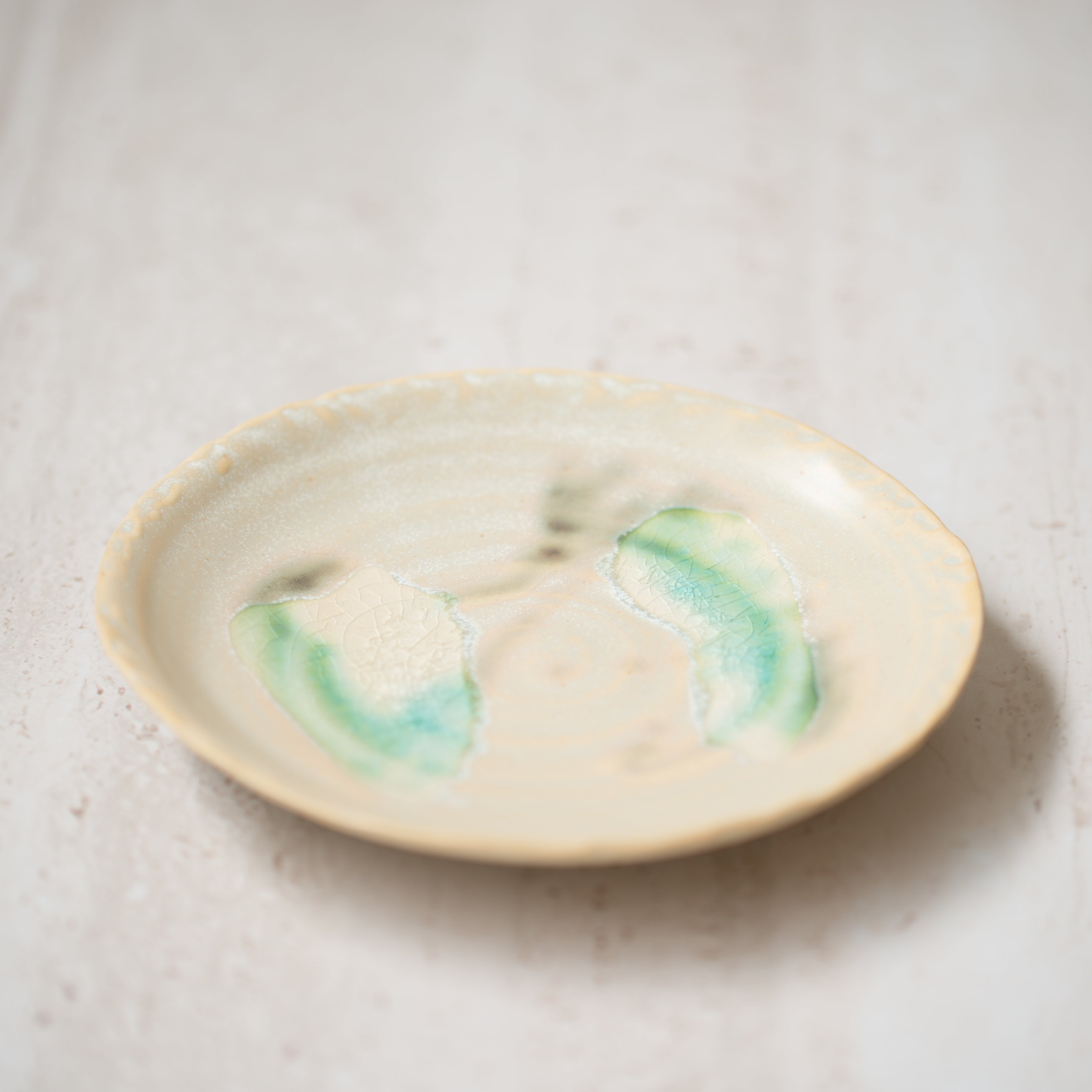 Blanca + Vert | Ceramic Plate