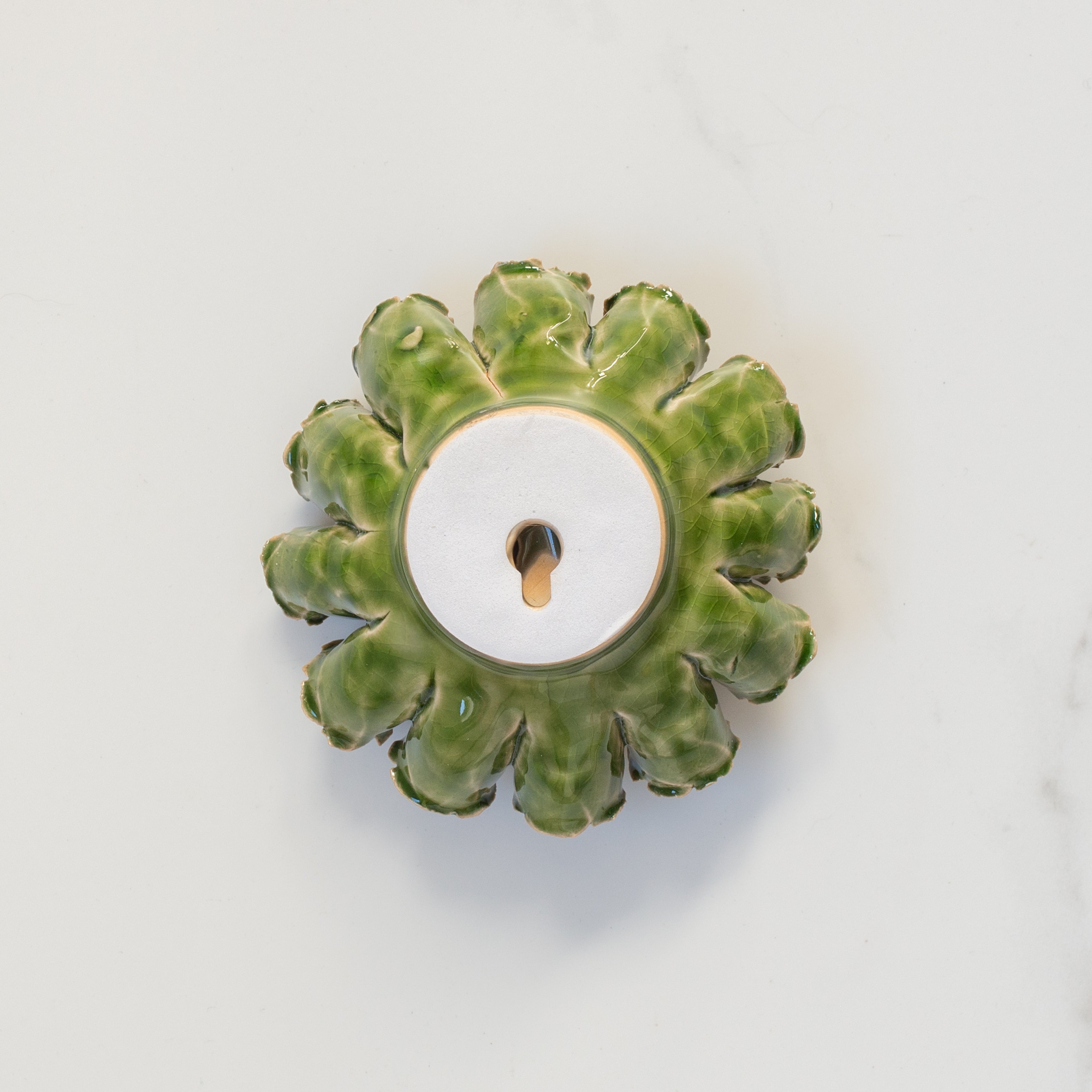Ceramic Succulent | Green